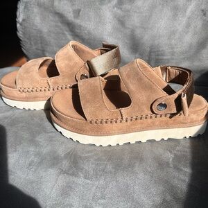 UGG Tan Suede Sandals